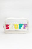 STUFF VARSITY TRAVEL MAKEUP POUCH