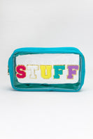 STUFF VARSITY TRAVEL MAKEUP POUCH