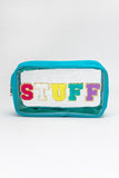 STUFF VARSITY TRAVEL MAKEUP POUCH