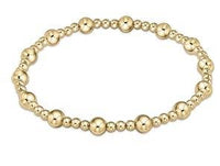 Gold Filled Beaded Bracelet - Waterproof