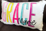 Personalized Kids Snuggle Pillow