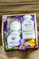 Champagne Handmade Bath Gift Set