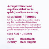 Concentrate Mushroom Gummies