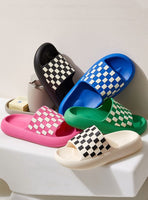 Checkered Pool Slides