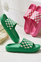 Checkered Pool Slides