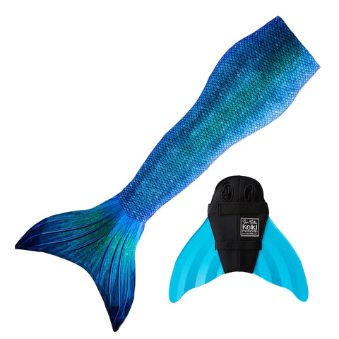 Swimmable Mermaid Tail-Blue Lagoon