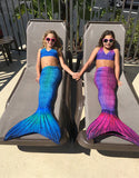 Swimmable Mermaid Tail-Blue Lagoon