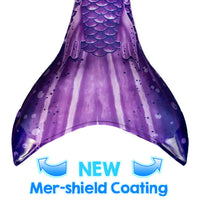 Swimmable Mermaid Tail-Paradise Purple