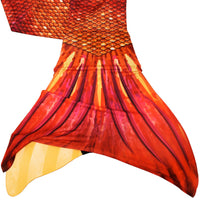 Mermaid Tail Tiger Queen Pattern-Swimmable Mermaid Tail