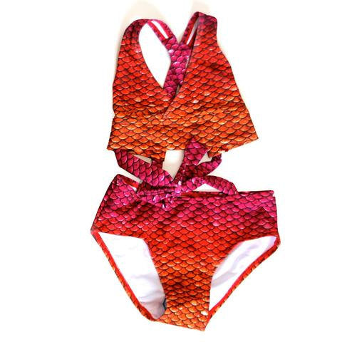 Mermaid Bikini Set Tiger Queen