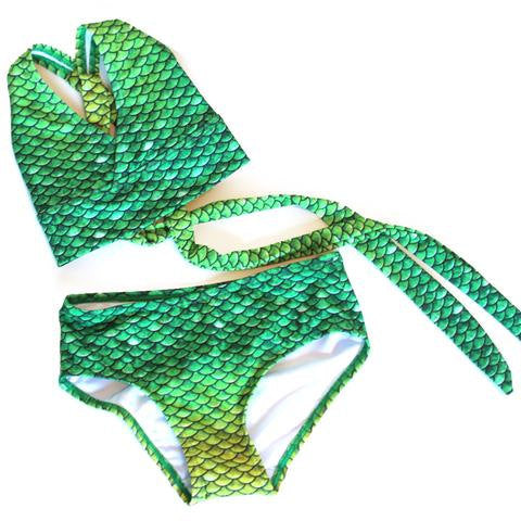 Mermaid Bikini Set Lime Rickey