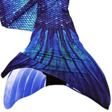 Mermaid Tail-Ocean Deep Pattern-Swimmable Mermaid Tail