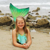 Mermaid Tail Lime Rickey Pattern