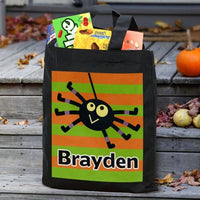 Personalized Trick or Treat Treat-Personalized Halloween Tote