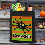 Personalized Trick or Treat Treat-Personalized Halloween Tote