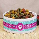 Personalized Pet Mat and Bowl Set-Personalized Dog Bowl-Personalized Pet Mat