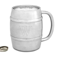 Engraved 14 oz. Double-Wall Beer Keg Mug