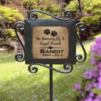 Personalized Pet Memorial Garden Stake