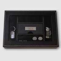 Engraved Men's Valet Box